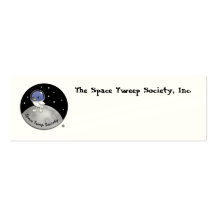 Cartes de logo de Tweep de l'espace Cartes De Visite Professionnelles