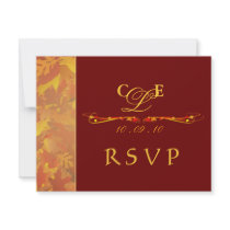 Cartes- de réponse de RSVP - invitations de mariag