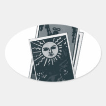 Cartes de tarot autocollants