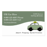 Cartes de visite BRITANNIQUES de taxi Carte De Visite