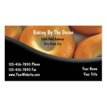 Cartes de visite de boulangerie cartes de visite personnelles
