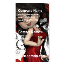 Cartes de visite de diva cartes de visite personnelles