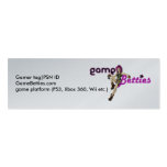 Cartes de visite de GameBetties Cartes De Visite Personnelles