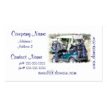Cartes de visite de Golfcart Carte De Visite