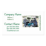 Cartes de visite de Golfcart Cartes De Visite Professionnelles
