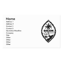 Cartes de visite de Guam-Joint Cartes De Visite Professionnelles