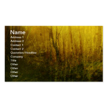Cartes de visite de la forêt II Cartes De Visite Professionnelles