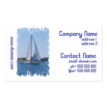 Cartes de visite de navigation cartes de visite personnelles