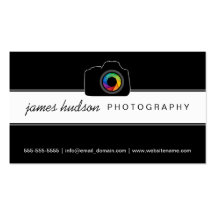 Cartes de visite de photographie modèles de cartes de visite