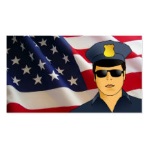 Cartes de visite de police cartes de visite professionnelles