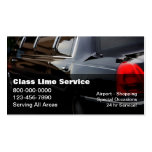Cartes de visite de taxi cartes de visite personnelles