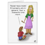 Cartes drôles de jour de mères : Ingénieur domesti