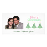 Cartes photos d'arbres de Joyeux Noël Cartes De Vœux Avec Photo