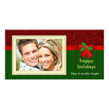 Cartes photos de Noël de fantaisie bonnes fêtes Photocartes