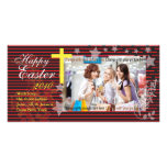 Cartes photos de Pâques : Croix de Pâques Cartes De Vœux Avec Photo