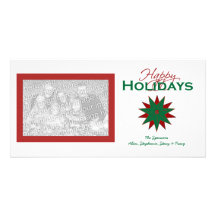 Cartes photos de vacances de Noël Cartes Avec Photo
