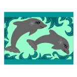 Cartes postales de dauphins