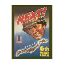 Cartes postales de guerre mondiale, affiche du Jap