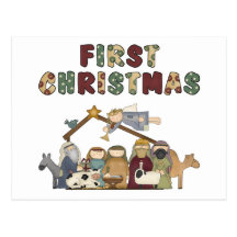 Cartes postales de nativité de Noël
