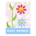 Cartes postales heureuses de joyeux anniversaire d