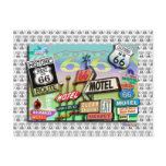 Cartes postales - itinéraire 66 la route 18SQ de m