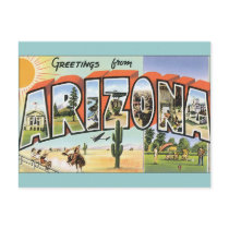 Cartes postales vintages Arizona