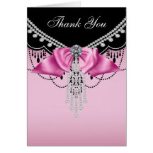Cartes roses noires roses de princesse Merci