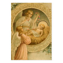 Cartes saintes (blanc/coutume) : L'amour est desce Carte De Visite