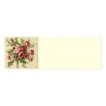 Cartes victoriennes de couvert de mariage