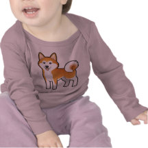 Cartoon Akita Inu/Shiba Inu Tshirt