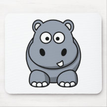 Cartoon Hippo Muis Matten