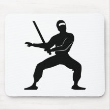 Cartoon Ninja Muismat