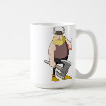 Cartoon Viking Beker