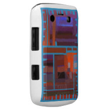 Cas abstrait de Coque-Compagnon de construction Coque Blackberry