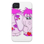Cas chanceux de l'iPhone 4 d'auriculaire Coques iPhone 4 Case-Mate
