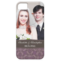 Cas de damassé de l'iPhone personnalisé 5 de jeune Coque iPhone 5 Case-Mate