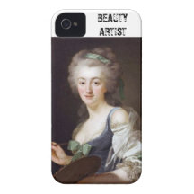 CAS DE L'ARTISTE IPHONE4 DE BEAUTÉ ÉTUI iPhone 4