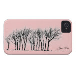 Cas de l'iPhone 4 d'arbres d'hiver Coque iPhone 4 Case-Mate