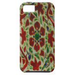 Cas de l'iPhone 5 d'art d'émail d'oiseaux et de fl Coque iPhone 5 Case-Mate
