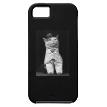 Cas de l'iPhone 5 de chat de monsieur Coque Case-Mate iPhone 5