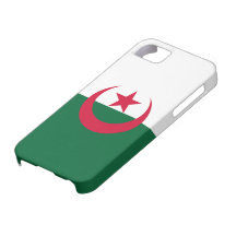 Cas de l'iphone 5 de drapeau de l'Algérie Coques iPhone 5 Case-Mate