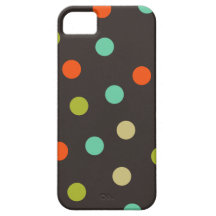 Cas de l'iphone 5 de point de polka coque iPhone 5 Case-Mate