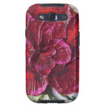 Cas de Samsung Galexy de rose rouge Étui Galaxy S3