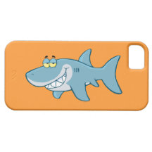 Cas de sourire de l'iPhone 5 de requin Coques iPhone 5