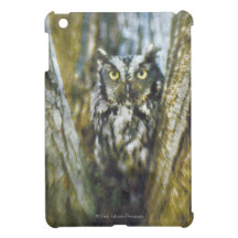 Cas d'iPad de hibou de cri strident mini