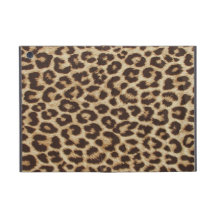 Cas d'iPad d'empreinte de léopard mini