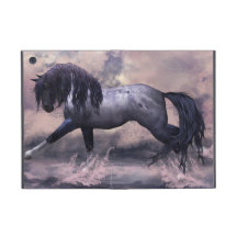 Cas d'iPad d'iCase de Powis de cheval mini avec Ki