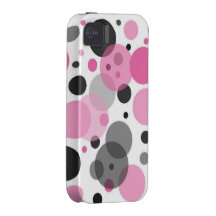Cas d'Iphone 4/s de point de polka iPhone 4 Case