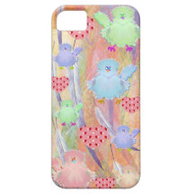 Cas d'Iphone 5 d'oiseaux Coque iPhone 5 Case-Mate