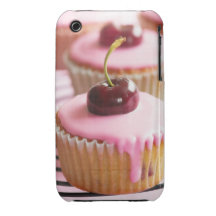 Cas doux de Coque-Compagnon de petits gâteaux Coque Case-Mate iPhone 3